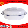 Sunboat Enamel Roaster Chicken Roaster Pan Utensilios de cocina / Aparato de cocina